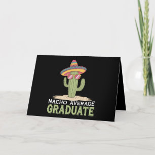 Nacho Gemiddelde Afstuderen Cactus Afstuderen Mexi Bedankkaart