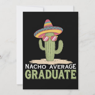 Nacho Gemiddelde Afstuderen Cactus Afstuderen Mexi Kaart