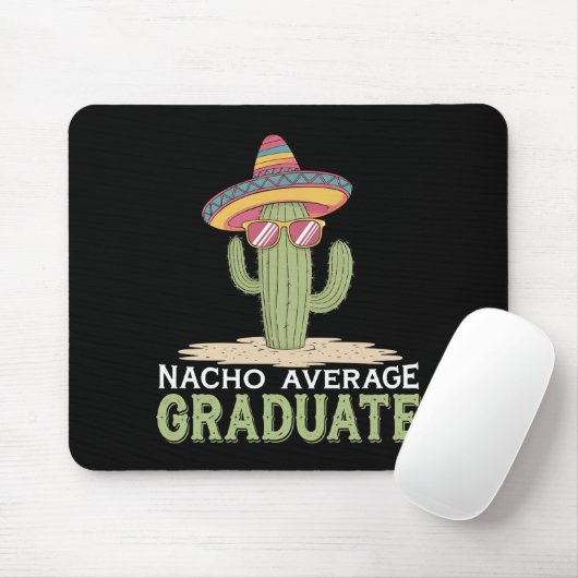 Nacho Gemiddelde Afstuderen Cactus Afstuderen Mexi Muismat (Met muis)