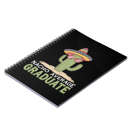 Nacho Gemiddelde Afstuderen Cactus Afstuderen Mexi Notitieboek (Linkerzijde)