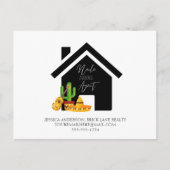 Nacho Gemiddelde agent Real Estate Marketing Briefkaart (Voorkant)