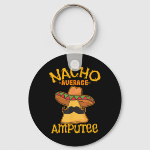 Nacho Gemiddelde ampul Mexicaanse berekening Cinco Sleutelhanger