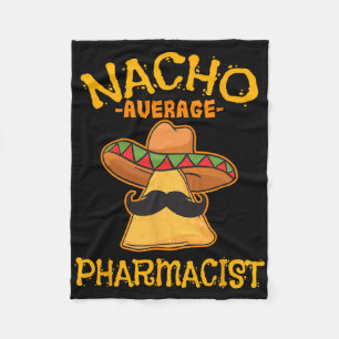 Nacho Gemiddelde apotheker Mexicaans Cinco de Mayo Fleece Deken