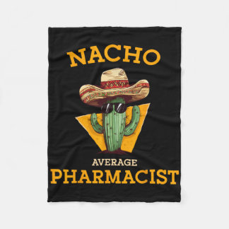 Nacho Gemiddelde Apotheker Mexicaanse Cinco de May Fleece Deken