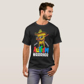 Nacho Gemiddelde Autisme Warrior Dabbing Tacos T-shirt (Voorkant volledig)