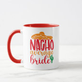 Nacho Gemiddelde Baas Spaans Funny Wedding Names Mok (Links)