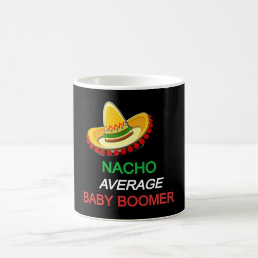 NACHO GEMIDDELDE BABY BOOMER CINCO DE MAYO KOFFIEMOK (Center)