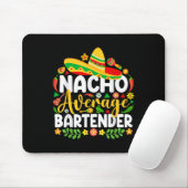 Nacho Gemiddelde Barman Grappig Mexicaans Cinco de Muismat (Met muis)