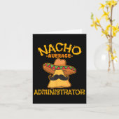 Nacho Gemiddelde beheerder Cinco de Mayo Admin Fi Kaart (Gele Bloem)