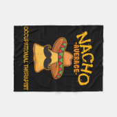 Nacho Gemiddelde beroepsethiek Cinco de Mayo Fleece Deken (Voorkant (Horizontaal))