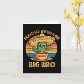 Nacho Gemiddelde Big Bro Matching Mexicaanse Cinco Kaart (Gele Bloem)