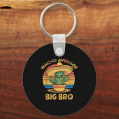 Nacho Gemiddelde Big Bro Matching Mexicaanse Cinco Sleutelhanger (Voorkant)
