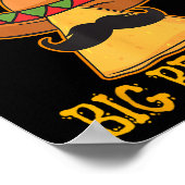 Nacho Gemiddelde Big Brother Mexican Bro Sibling C Poster (Hoek)