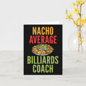Nacho Gemiddelde Biljart Coach Mexicaanse Pool Bil Kaart (Gele Bloem)
