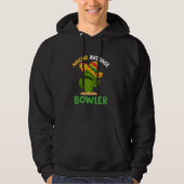 Nacho Gemiddelde Bowler Mexican Bowling Cinco de M Hoodie (Voorkant)