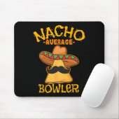 Nacho Gemiddelde Bowler Mexican Bowling Cinco de M Muismat (Met muis)