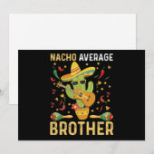 Nacho Gemiddelde Broer Joke Cinco De Mayo Humor Feestdagenkaart (Voorkant / Achterkant)