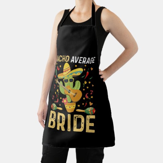 Nacho Gemiddelde Bruid Cinco De Mayo Mexicaanse Br Schort (Insitu)