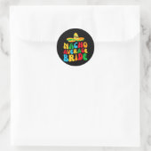 Nacho Gemiddelde Bruid Mijn Final Fiesta Bachelore Ronde Sticker (Tas)