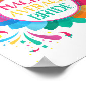 Nacho Gemiddelde Bruid Shirt Cinco de Mayo Trouwen Poster (Hoek)