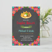 Nacho gemiddelde bruids douche uitnodiging (Staand voorkant)