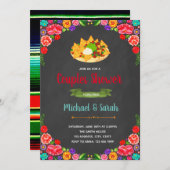 Nacho gemiddelde bruids douche uitnodiging (Voorkant / Achterkant)