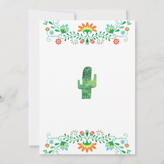 Nacho Gemiddelde bruids douche uitnodiging (Achterkant)