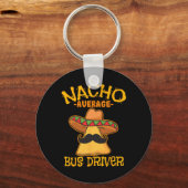 Nacho Gemiddelde bus-chauffeur Busman Cinco de Sleutelhanger (Voorkant)