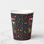 Nacho-gemiddelde couperschotelbekervel - Blk Papieren Bekers (Rechts)