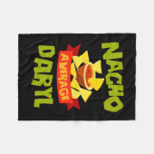Nacho gemiddelde daryl grappige verjaardag naam ca fleece deken (Voorkant (Horizontaal))