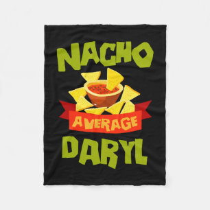 Nacho gemiddelde daryl grappige verjaardag naam ca fleece deken