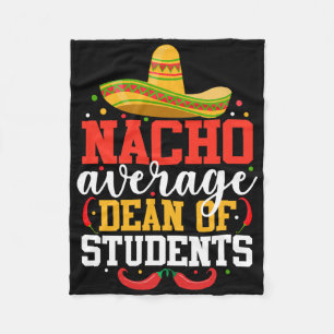 Nacho gemiddelde decaan van studenten Mexicaanse C Fleece Deken