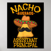Nacho Gemiddelde Directe Vice-Leraar Cinco Poster (Voorkant)