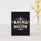Nacho Gemiddelde Doctor Cinco De Mayo Mexican Matc Kaart (Gele Bloem)