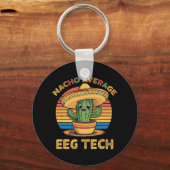 Nacho Gemiddelde EEG Tech Mexicaanse Cinco de Mayo Sleutelhanger (Voorkant)