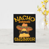 Nacho Gemiddelde Engineer Engineer Engineering Pro Kaart (Gele Bloem)