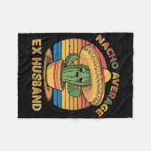 Nacho Gemiddelde Ex Man Overeenkomend met Mexicaan Fleece Deken (Voorkant (Horizontaal))
