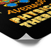 Nacho Gemiddelde fysieke therapiecinco de Mayo Poster (Hoek)