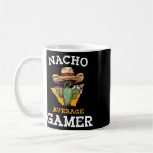 Nacho Gemiddelde Gamer Videospel Speler Grappige M Koffiemok (Links)