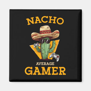 Nacho Gemiddelde Gamer Videospel Speler Grappige M Magneet