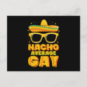 Nacho Gemiddelde Gay Mexicaans LGBTQ Cinco de Mayo Briefkaart (Voorkant)