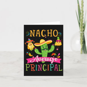 Nacho Gemiddelde Grappige Mexicaanse Cactus Cinco Kaart
