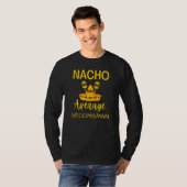 Nacho Gemiddelde Groomsman Best Man Wedding Cinco T-shirt (Voorkant volledig)