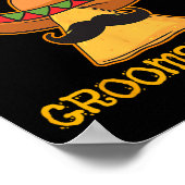 Nacho Gemiddelde Groomswoman Mexicaans Cinco De Ma Poster (Hoek)