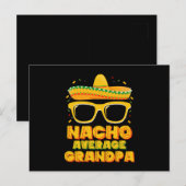 Nacho Gemiddelde grootpa Cinco de Mayo Familie Briefkaart (Voorkant / Achterkant)