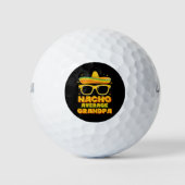 Nacho Gemiddelde grootpa Cinco de Mayo Familie Golfballen (Voorkant)