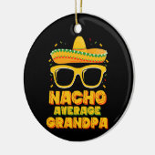 Nacho Gemiddelde grootpa Cinco de Mayo Familie Keramisch Ornament (Links)
