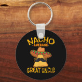 Nacho Gemiddelde Grote Oom Oom Cinco de May Sleutelhanger (Voorkant)