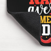 Nacho Gemiddelde Homeschool Papa Grappig Mexicaans Muismat (Hoek)