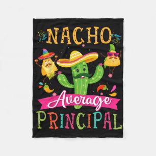 Nacho Gemiddelde Hoofd Grappige Mexicaanse Cactus Fleece Deken